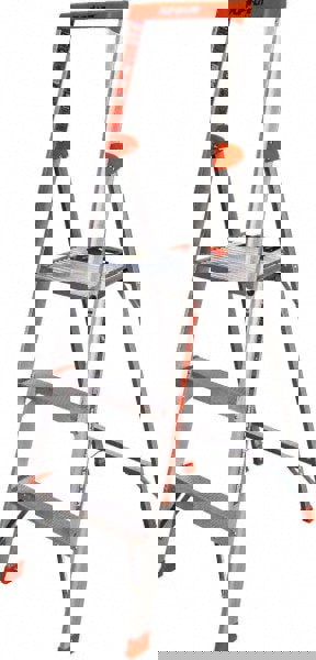 3-Step Aluminum Step Ladder: Type IA, 5' High